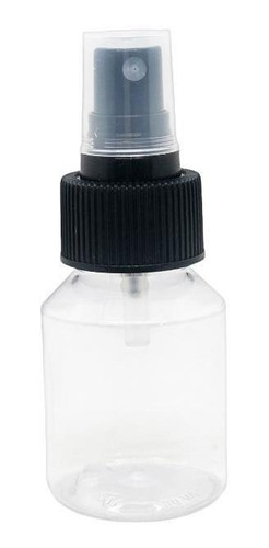 Envase Plastico 50 Cc C Valvula Spray Negra X20