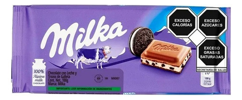 Chocolate Milka Oreo 100 G