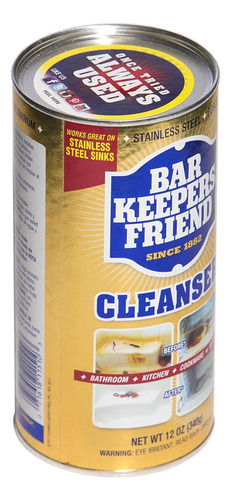 Limpiador Y Pulidor Multiuso Bar Keepers Friend