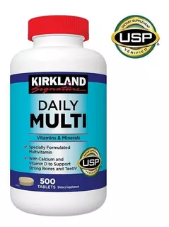 Kirkland Vitamina Americana, Multivitaminico Potente 500 Tab