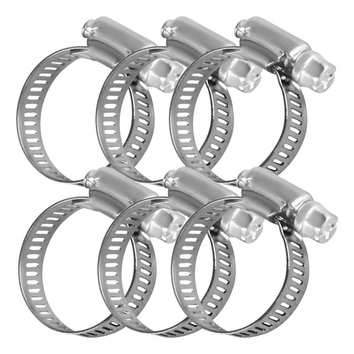 50 Abraçadeira Americana Com Parafuso 3/4 Aço Inox Ajustável