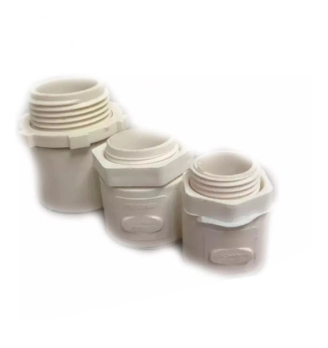 Conector Conduit De 3/4 Pvc. 10661 (6 Uni)