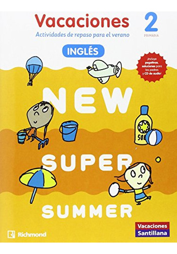 New Super Summer 2 Primaria Book Audio - 