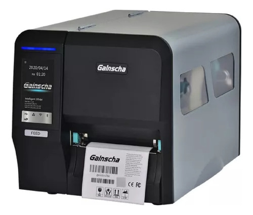 Impressora Industrial Gainscha Gi-2408t Usb Preto