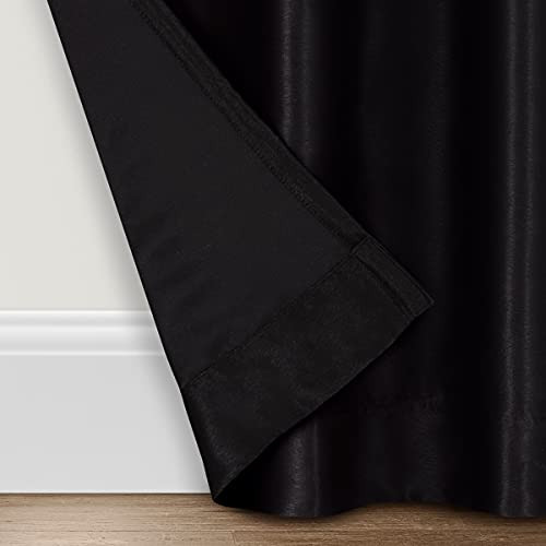 Cortinas Opacas Eclipse Fresno 132 X 213 Cm Negro