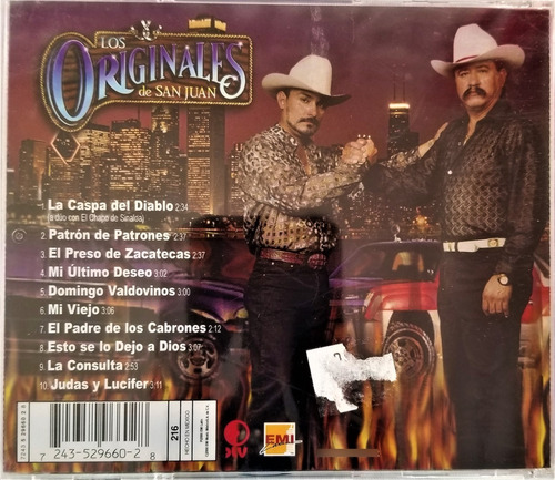 Los Originales De San Juan La Caspa Del Diab... Cd Nuevo (Usado)