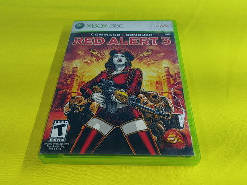 Command And Conquer Red Alert 3 Xbox 360 Retrocompatible One