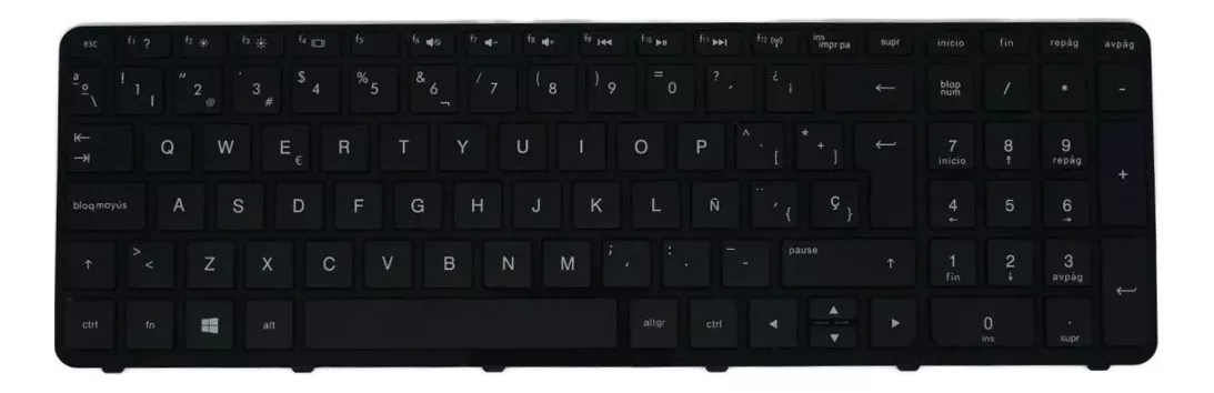 Primera imagen para búsqueda de teclado hp pavilion