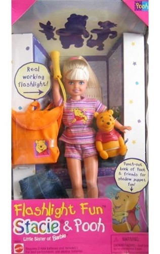 Barbie Stacie Linterna Fun Stacie Y Pooh 1997