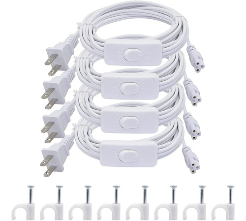 Conector De Cable Led 18awg T5 T8 Certificación Ul  Ca...