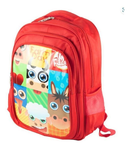 Mochila Escolar Infantil Costas 3 Bolsos Masculino