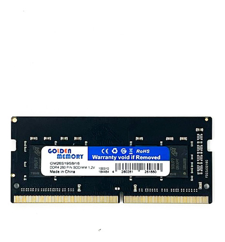 Memoria Ram Ddr4 Laptop 16gb Golden Memory