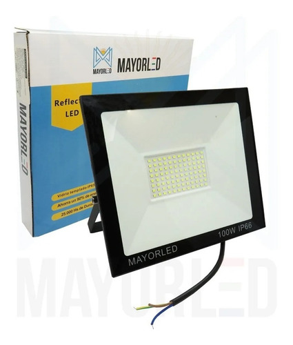 Imagen 2 de 9 de Reflector Led 100w Nueva Generacion Canchas Futbol Tenis