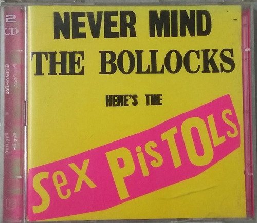 Cd Sex Pistols - Never Mind The Bollocks Here 2cds - Import