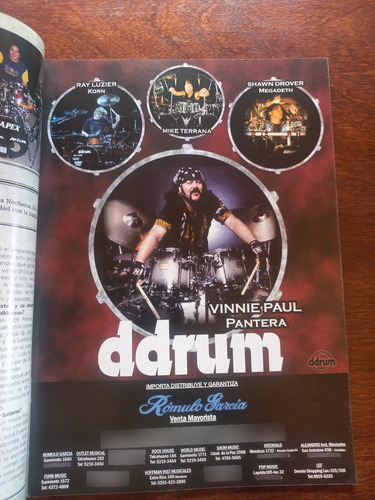 Revista Bateristas Al Sur N° 25 Año 2009 #fa (Usado)