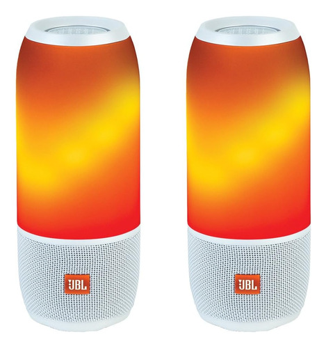 Jbl Pulse 3 Altavoces Bluetooth Portátiles - Par (blanco)