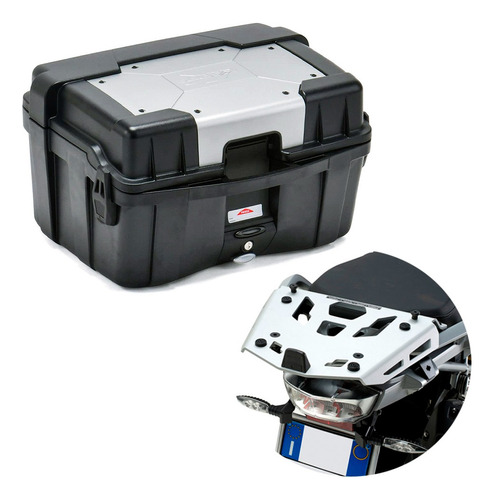 Baul Trasero 46 Ltrs Con Soporte Para Bmw R 1200 Gs Lc