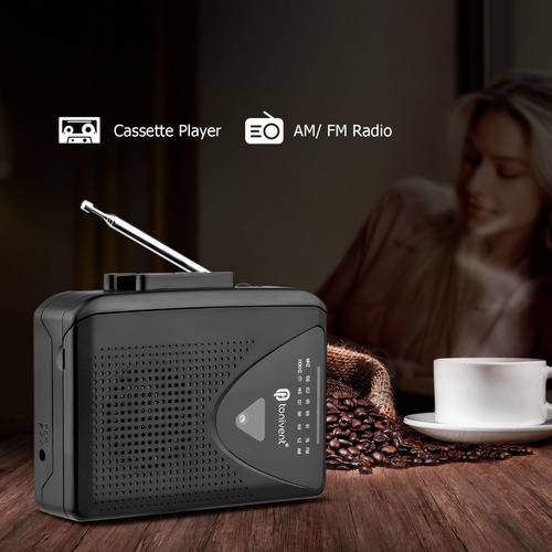 Imagen 3 de 8 de Reproductor De Casete Tonivent Ton009 Con Radio Am/fm