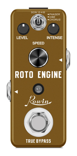 Pedal Rowin Lef-3801 De Roto Engine Para Guitarra Con Sonido