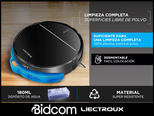 Repuesto Deposito De Agua De Aspiradora Robot Liectroux M7s