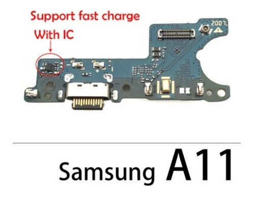 Zocalo Flex Puerto Carga Microfono Para Samsung A11 