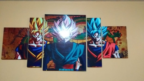 Cuadros Dragon Ball-goku Art. 150x80cm + 1 De Obsequio