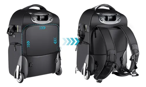 Mochila Con Ruedas Neewer 2 En 1 Para Cámara A Prueba De Gol