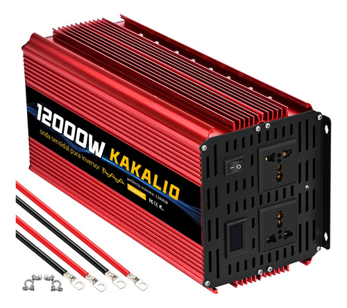 Inversor De Tensão 12000w Onda Senoidal 12v 220v Conversor