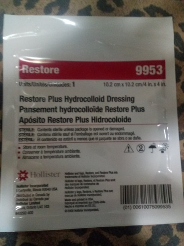 restore plus hydrocolloid dressing