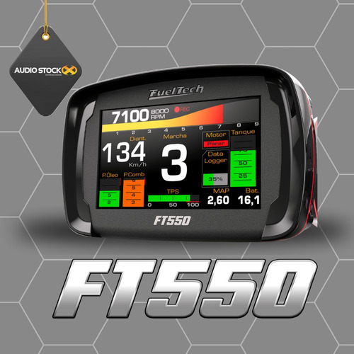 Modulo De Injeção Programavel Fueltech Ft550 Com Chicote