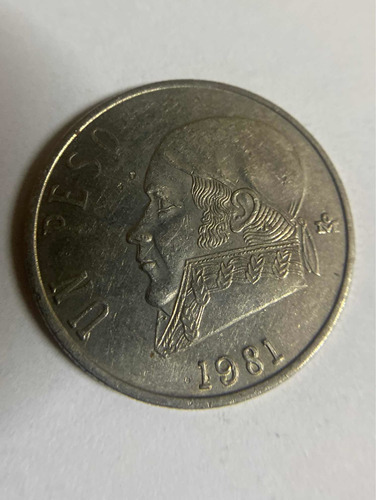 Moneda De México De 1 Peso De 1981 Envio Gratis