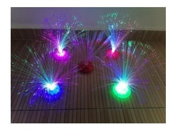 24 Fibras Luz Led Lmparas Adornos Fiesta