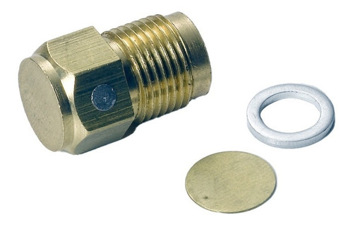 Imagen 1 de 4 de Tapón Fusible M12x1 Con Disco Estallido Y Anillo Sello Aspro