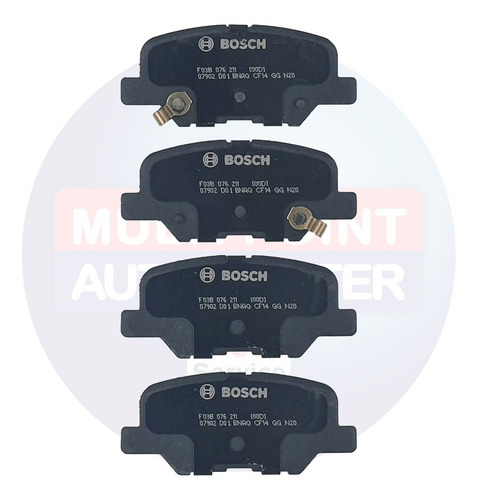 Imagem 3 de 6 de Pastilha Freio Traseiro Mitsubishi Outlander 13/18 Cerâmica