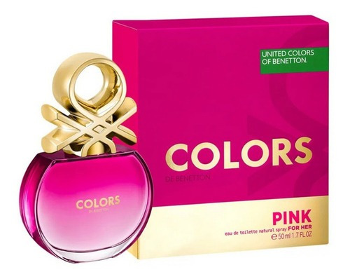 Benetton Colors Pink Edt 50 Ml Mujer