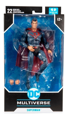 Figura Superman Red Son Dc Muñeco Articulado 20cm 15133