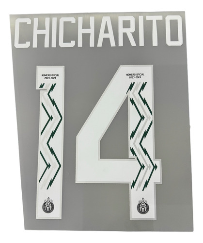 Numero Oficial Chivas Chicharito Ch14 Alternativa De Hombre
