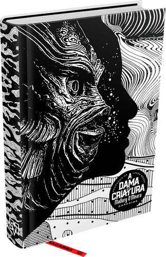 A Dama e a Criatura, de O’Meara, Mallory. Editora Darkside Entretenimento Ltda  Epp, capa dura em português, 2022