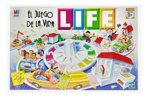 Life El Juego De La Vida Juego De Mesa Original Hasbro Tv