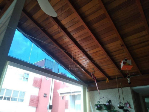 Cobertura Com 3 Dormitórios À Venda, 146 M² Por R$ 635.000 - Vila Assunção - Santo André/sp - Co4445