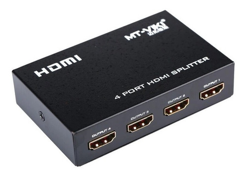 Splitter Hdmi 1x4 Amplificador 4 Salidas Hd 2k 4k Mt-viki