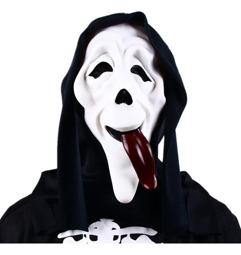Máscara De Terror Halloween Ghostface Scream Killer Cosplayb