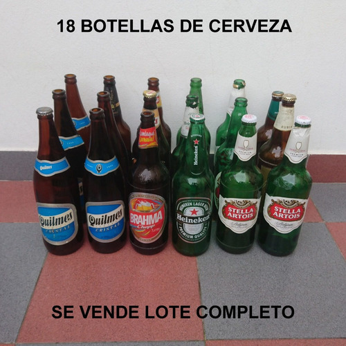 Botellas De Cerveza Surtidas X Pack - Hacemos Envíos! (Usado)