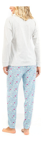 Pijama Cotton Dulce Estampado Lady Genny