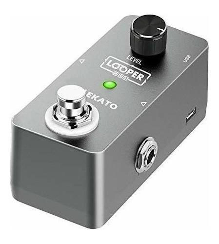 Lekato Loop Pedal Looper Guitarra Efecto Pedal Loop Estacion