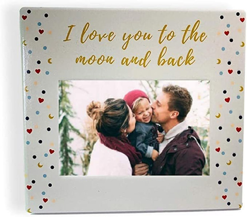 Banberry Designs I Love You To The Moon And Back Photo Fram