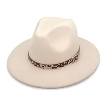 Comprar Sombrero Fedora De Fieltro De Ala Ancha Con Cinturón
