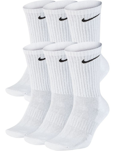 Meia Nike Everyday Cushion Cano Alto - 6 Pares