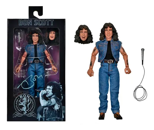 Figura De Acción Neca Ac/dc Bon Scott Music Hard Rock