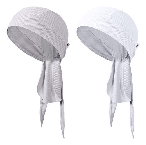 2pcs Gorro Pañuelo De Ciclismo Para Cabeza Absorbe Sudor